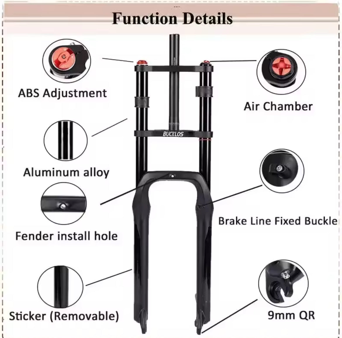 BUCKLOS Air suspension