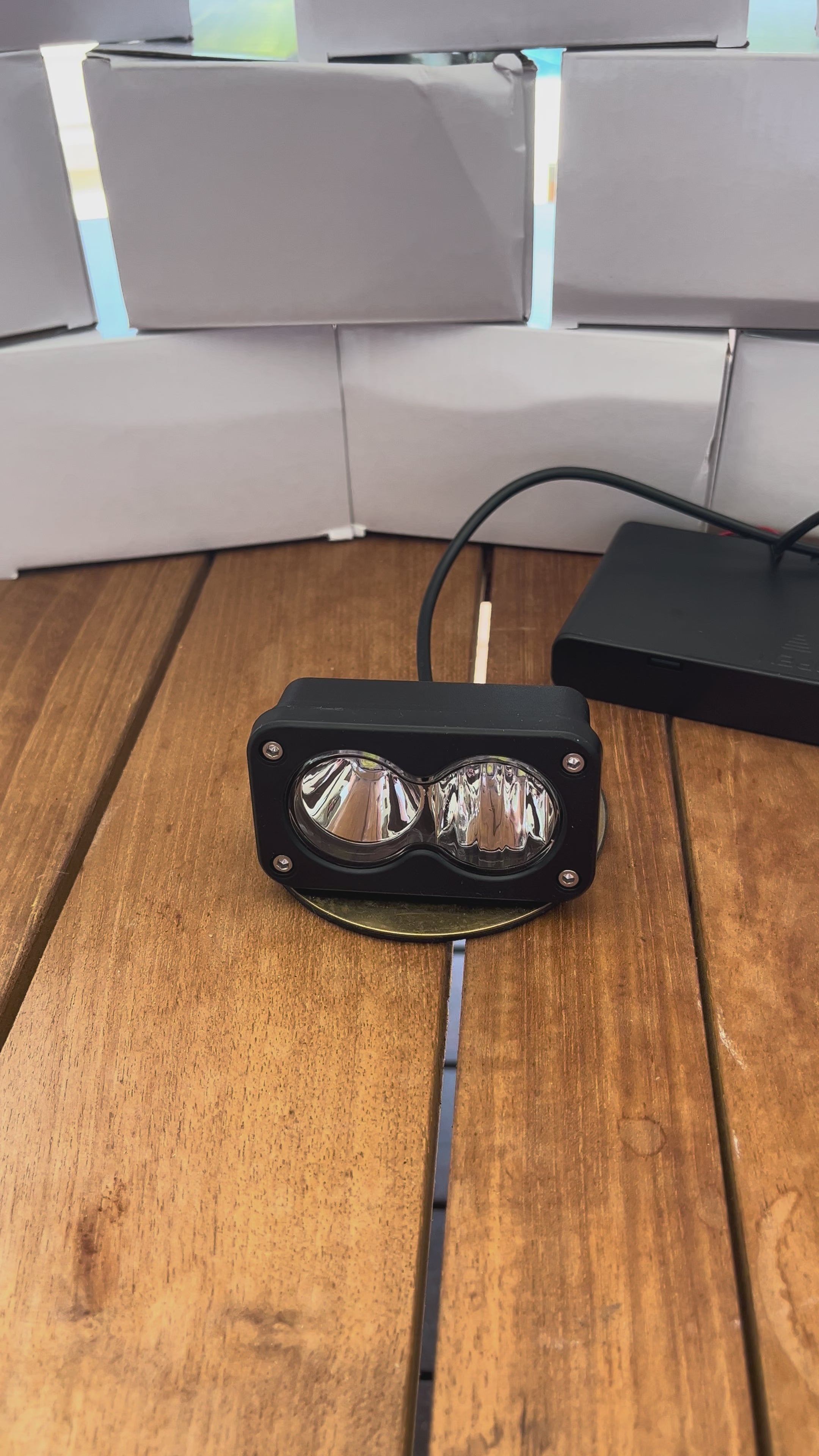 Battery Powered Baja light